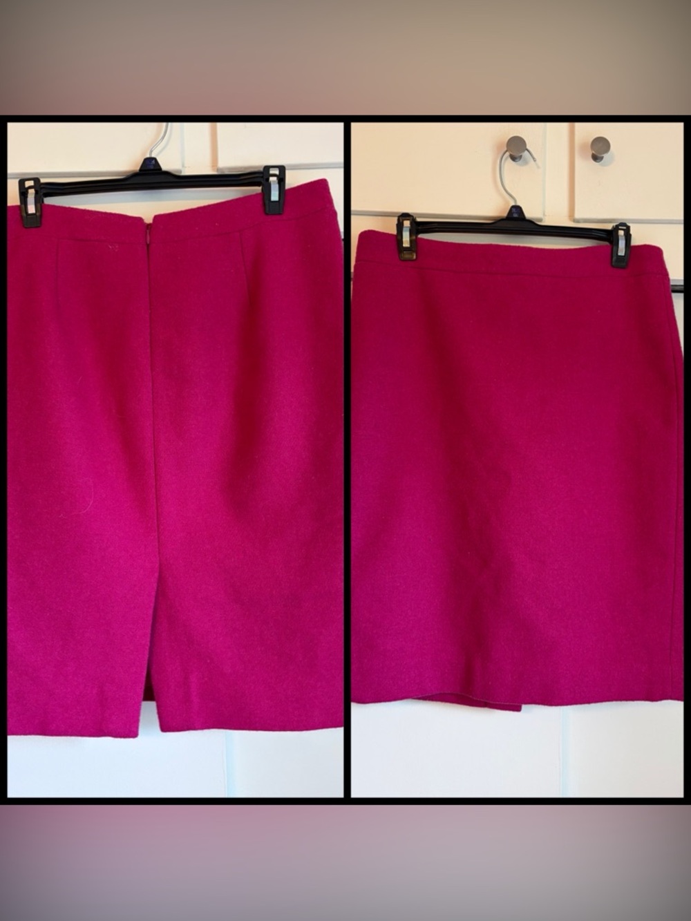 J. Crew size 6 Women's Fuchsia Pencil Skirt